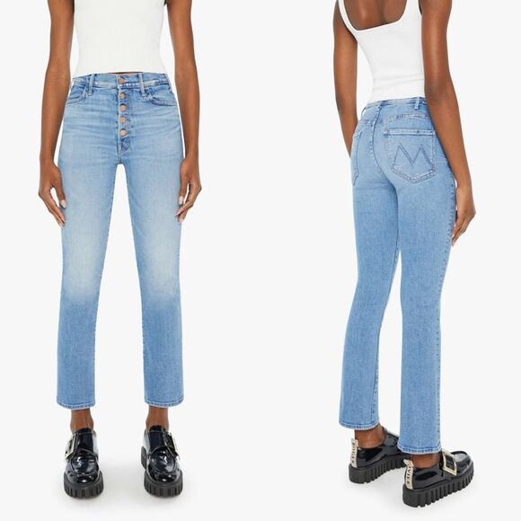 Mother The Pixie Hustler Ankle Jeans in Tarot Time 24 - Picture 1 of 8